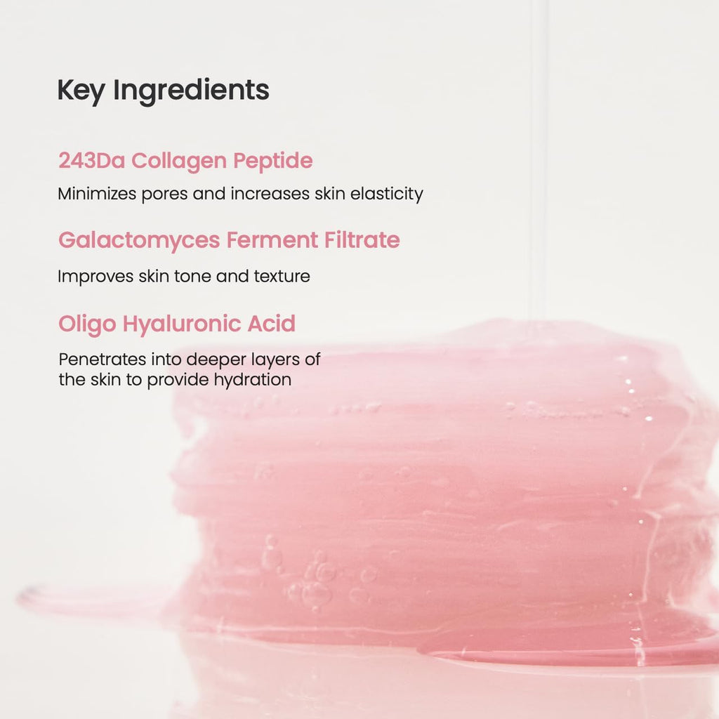 Biodance Collagen Gel Toner Pads, Pore Minimizer for Face, Improving Elasticity, Plumping Toner Pads for Sensitive Skin, Pre-Soaked Pads, Korean Skin Care, Mothers Day Giftsㅣ60 Pads