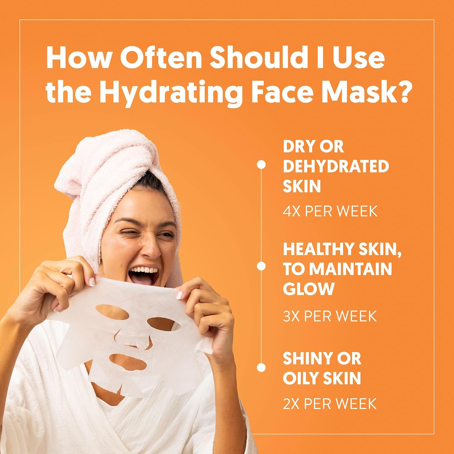 By Nature Vitamin C + Collagen Sheet Face Mask with Vitamin E – Firming, Anti-Aging Facial Treatment for Radiance, Elasticity & Hydration – Skincare for Pre-Event Glow & All Skin Types – Pack of 12