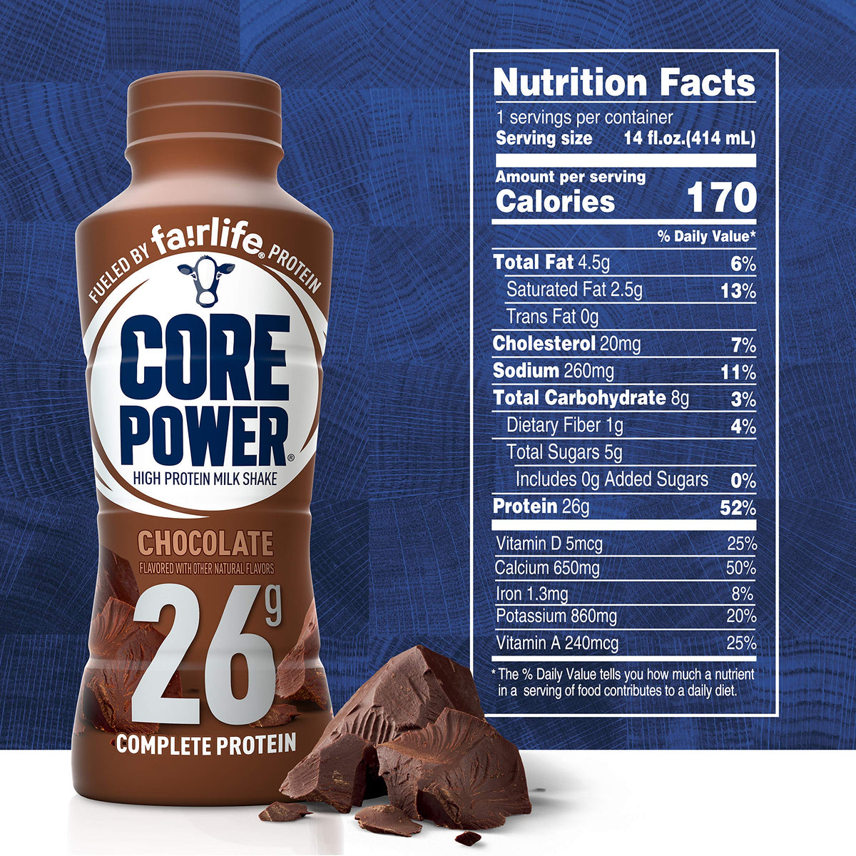 Core Power Fairlife 26g Protein Milk Shakes, Ready To Drink for Workout Recovery, Strawberry Banana, 14 Fl Oz (Pack of 12)